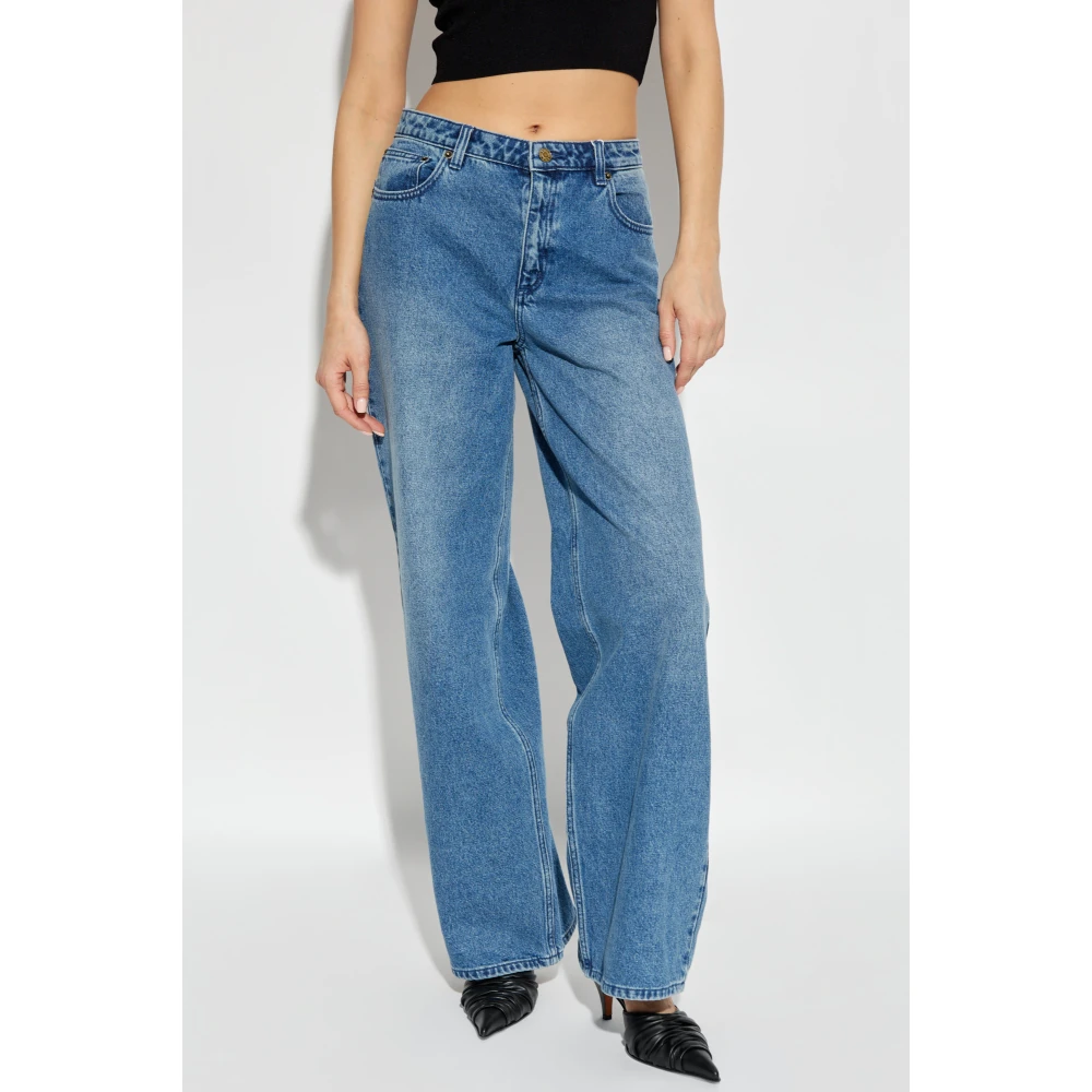 Michael Kors Wide-leg jeans Blue Dames