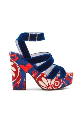 Medal Wedge Sandaler