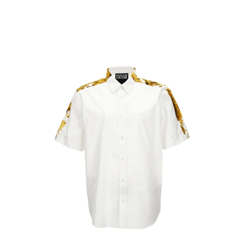 Versace Jeans Couture Herren Weiß Shirts, Xlgröße: