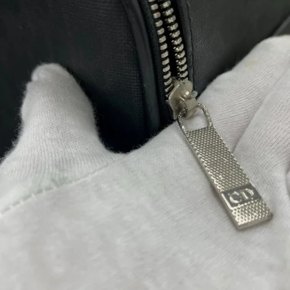 Dior Vintage Pre-owned Fabric dior-bags Black Heren