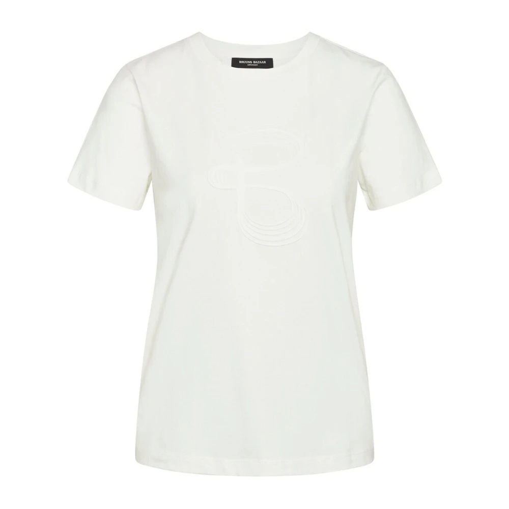 Bruuns Bazaar Smart T-Shirt White Dames