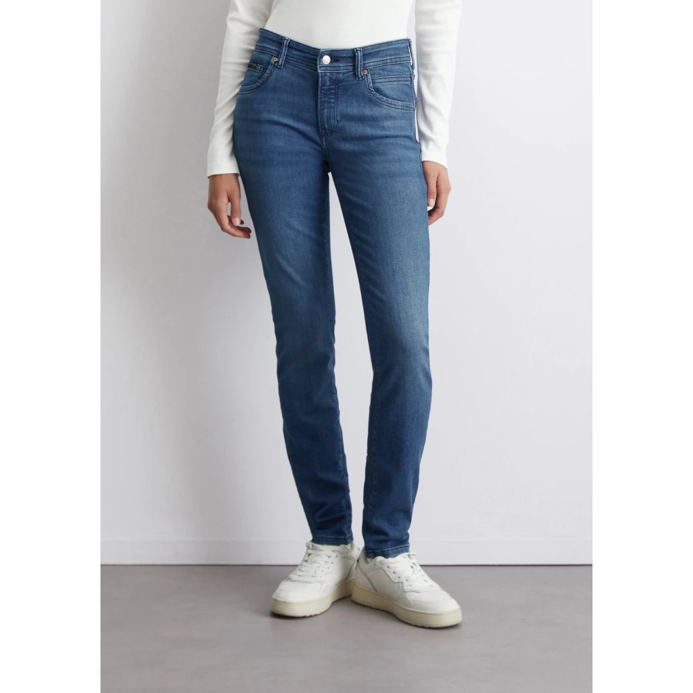 Marc O'Polo Jeans model Alva slim Blue Dames