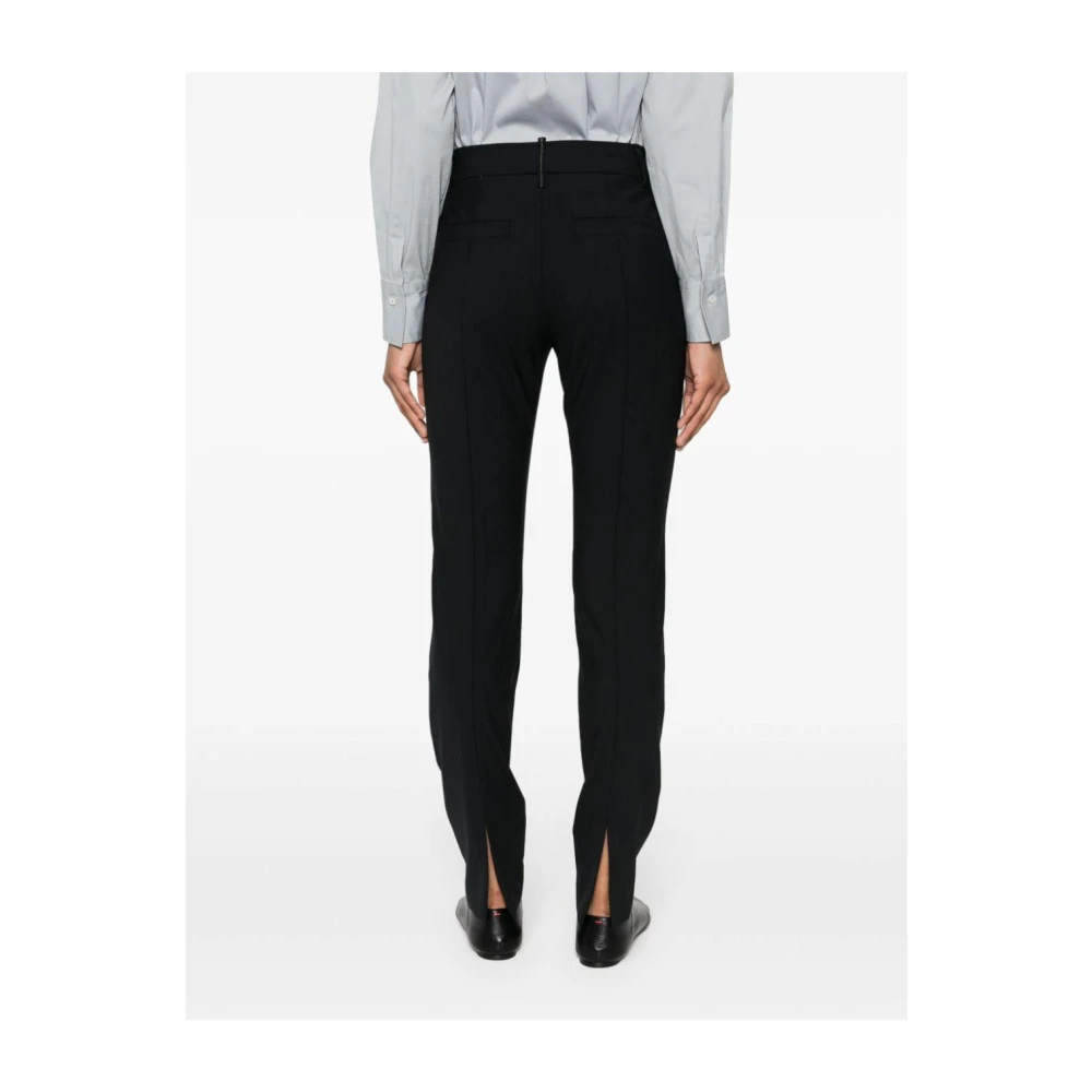 BRUNELLO CUCINELLI Smalle Sigarettenbroek Black Dames