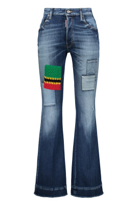 boot-cut-jeans-with-contrasting-inserts