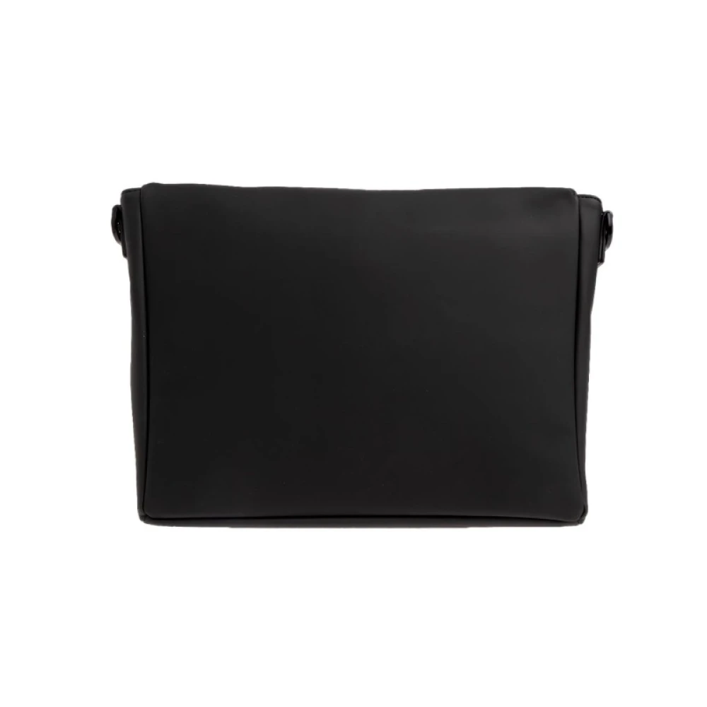 Armani Messenger Tas Black Heren