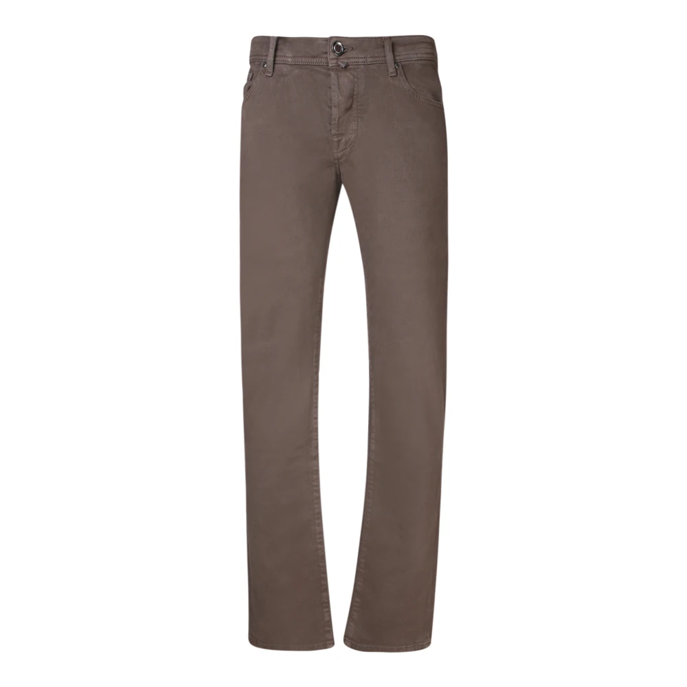 Jacob Cohën Grijze Broek voor Moderne Man Gray Heren
