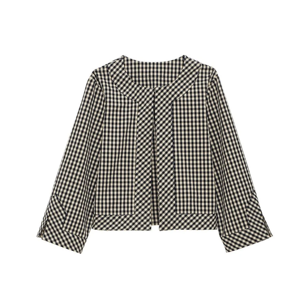 Ines De La Fressange Paris Charlus Vichy jas Black Dames