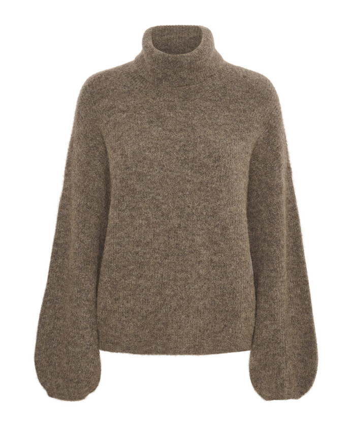 Soft and Cozy Alphagz Ls Rollneck Sweater, Gestuz, Women