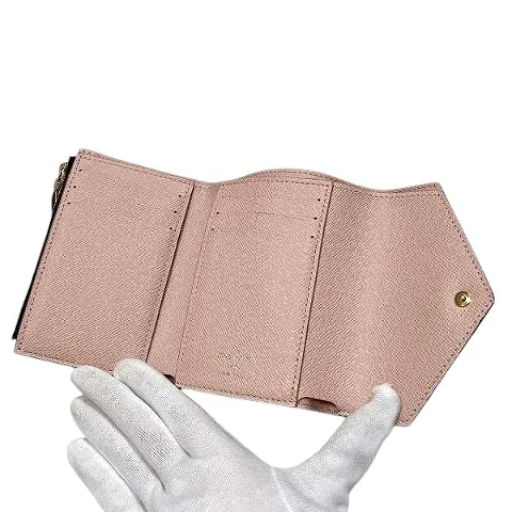 Louis Vuitton Vintage Pre-owned Canvas wallets Brown Dames