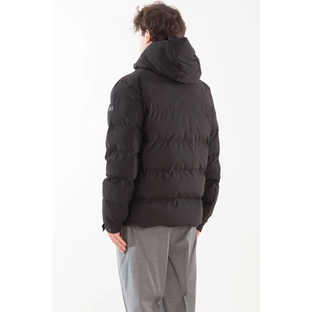 MC2 Saint Barth Capuchon Puffer Jas Black Heren