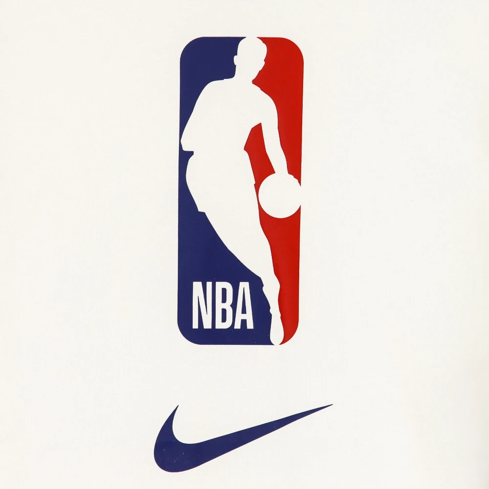 Nike NBA Team Longsleeve Tee Wit White Heren