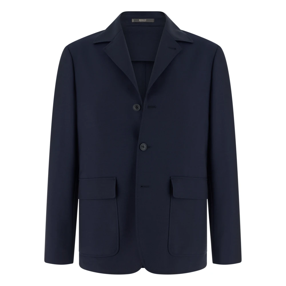 Boggi Milano Uomo Blu Giacche, S, New,