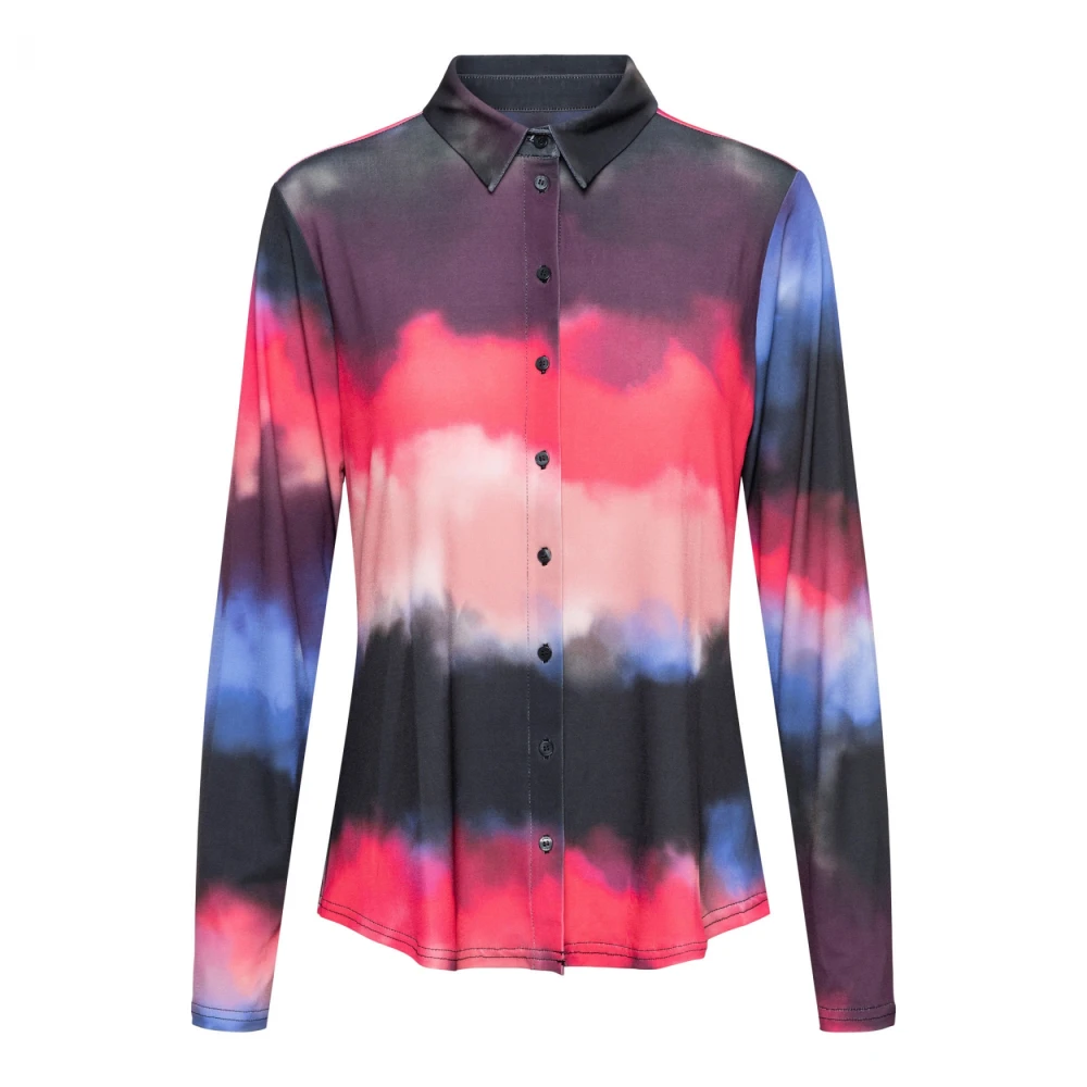 &Co Woman Overhemd met lange mouwen effen kleur Multicolor Dames
