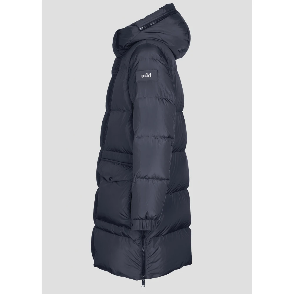 add Parka IN Nylon Bright Blue Heren
