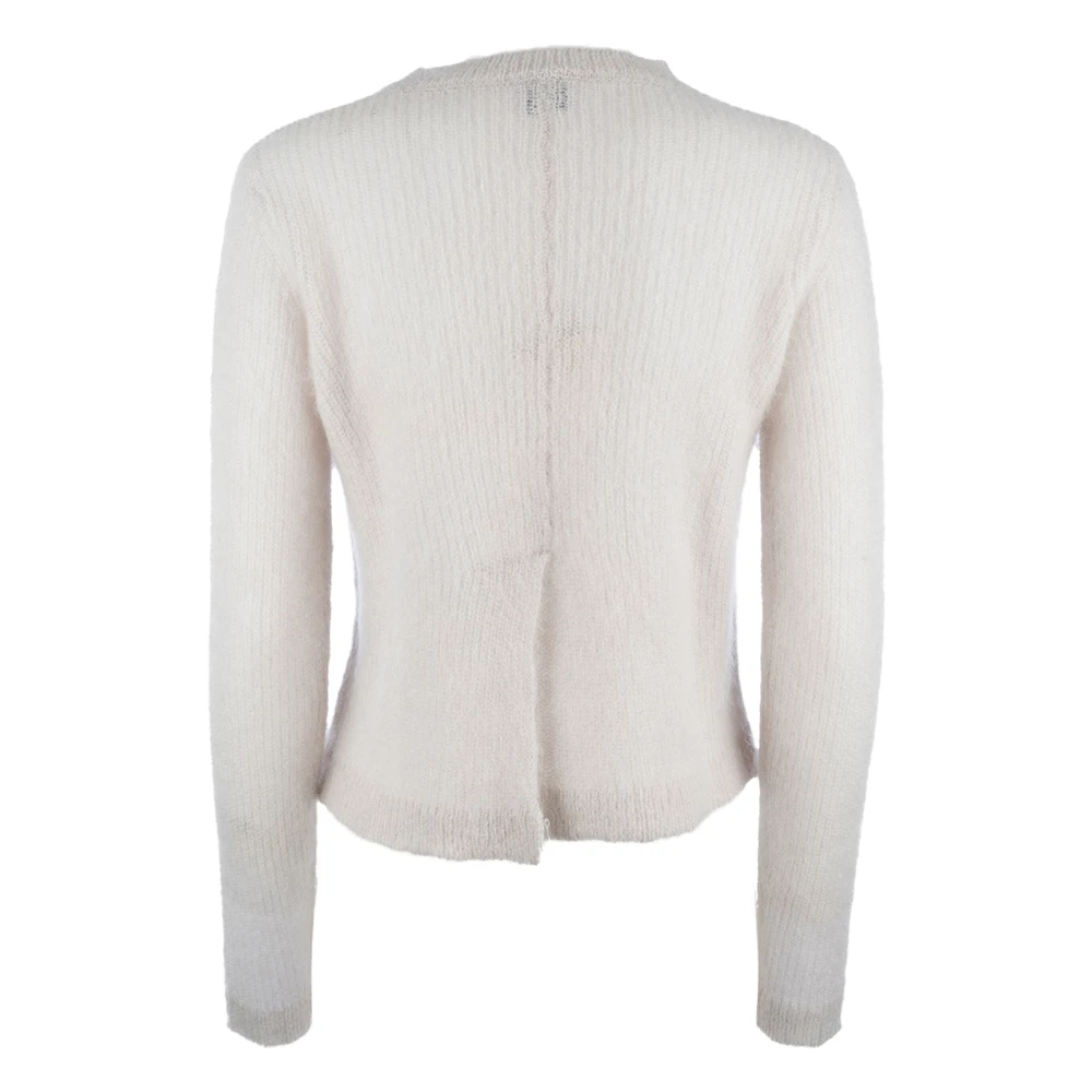 Cruna Stijlvolle Gebreide Top Beige Dames
