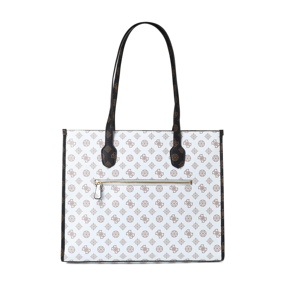 Guess Klassieke Silvana Handtas White Dames