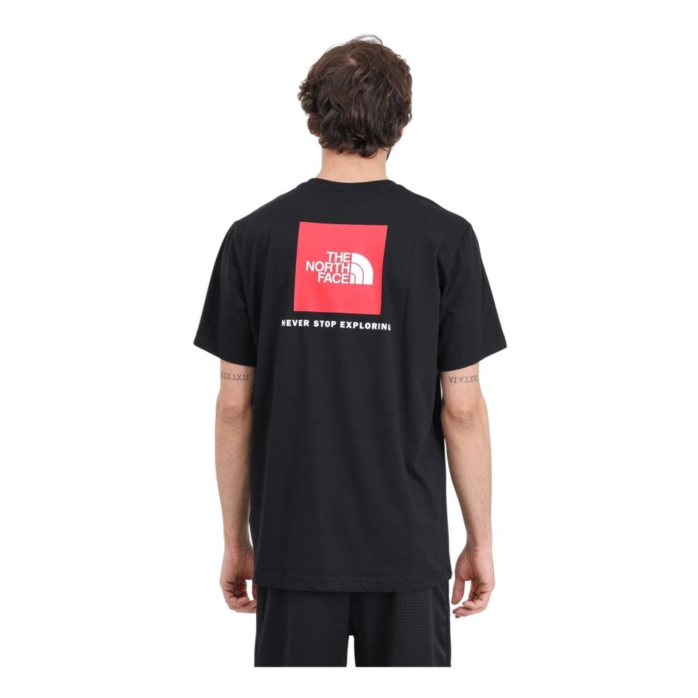 The North Face Zwarte Redbox Crew Neck T-shirt Black Heren