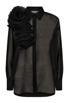 sheer-bell-blus-med-plisserad-blomma