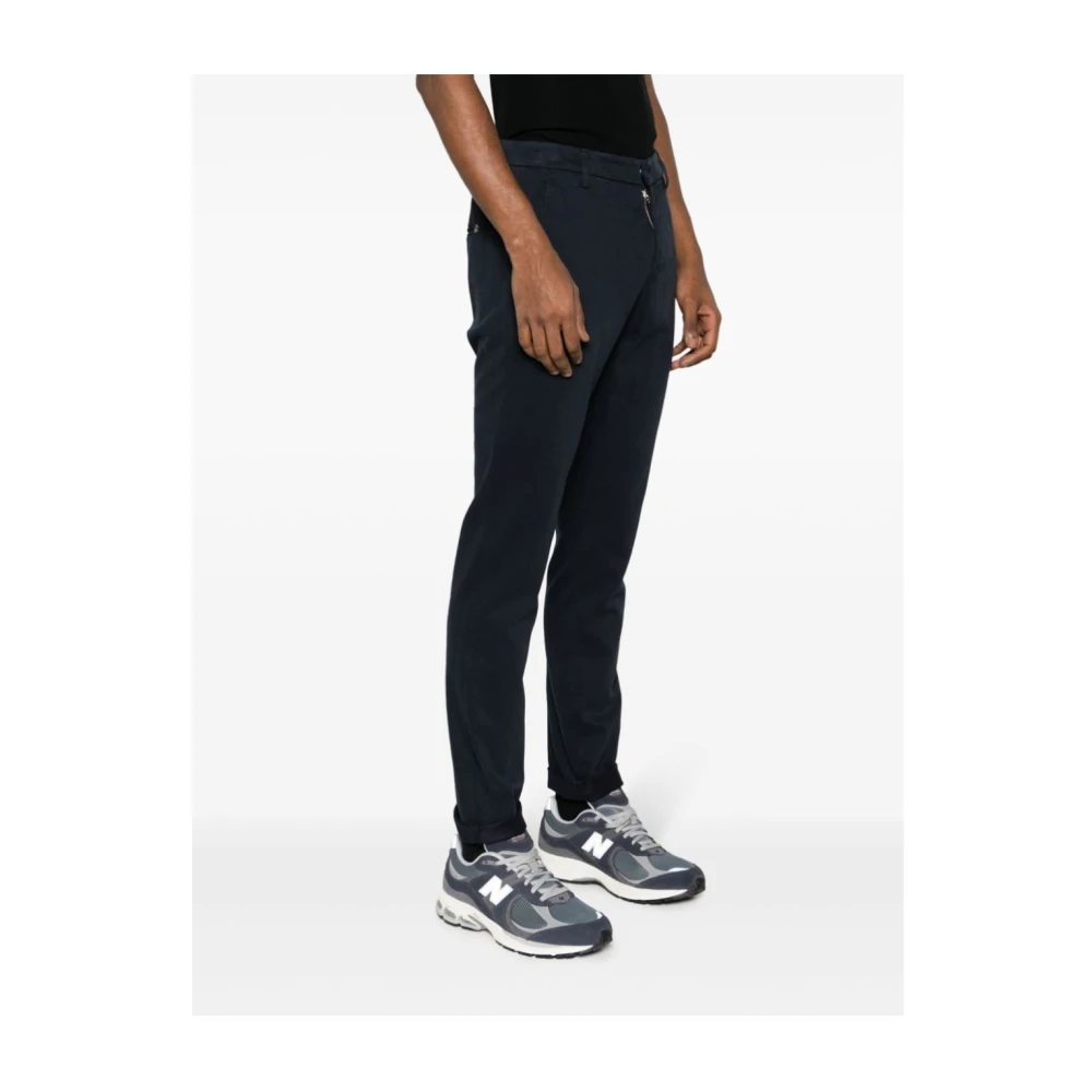 Dondup Chinos Gaubert 890 Stijlvolle Broek Blue Heren