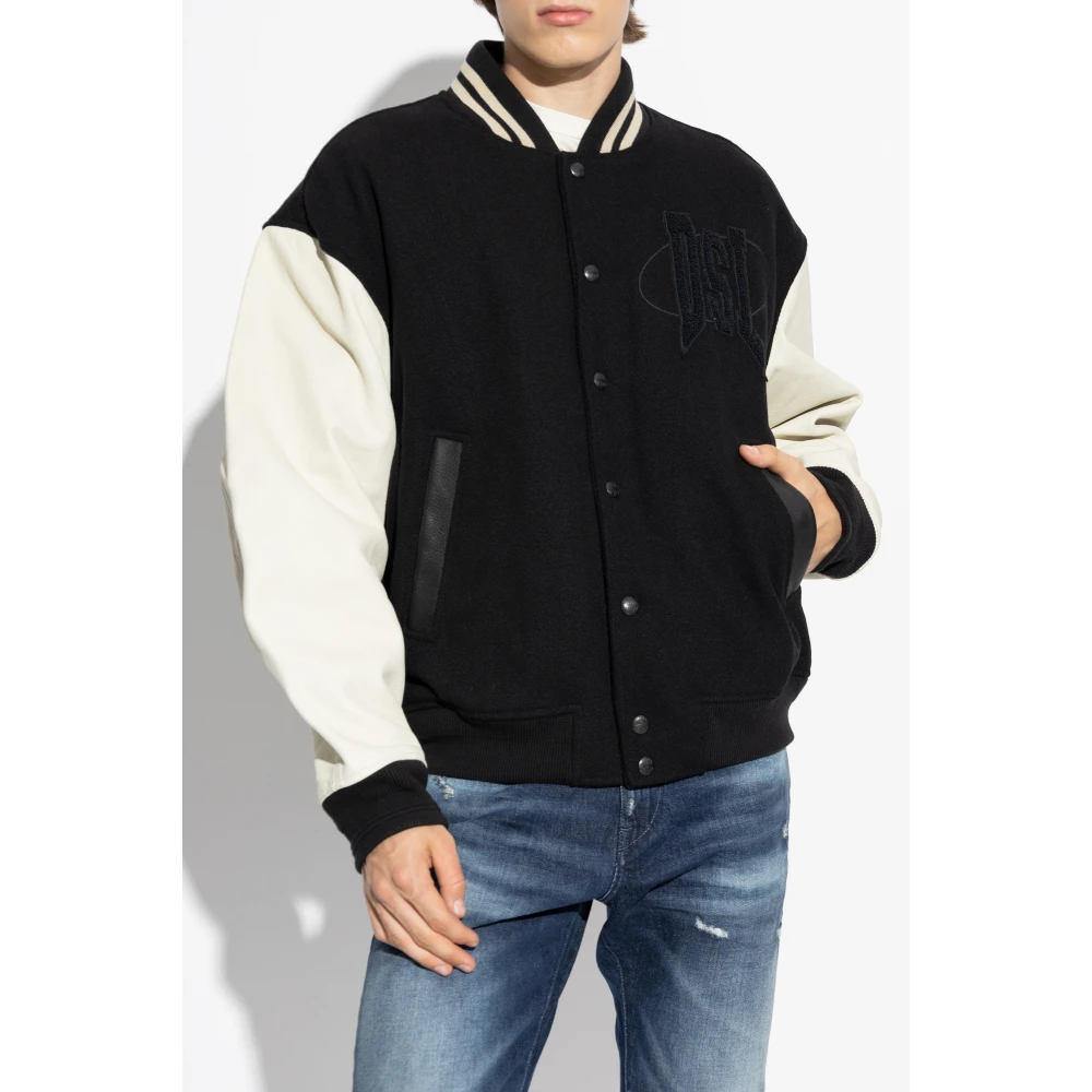 Diesel Jas L-Nyman Black Heren