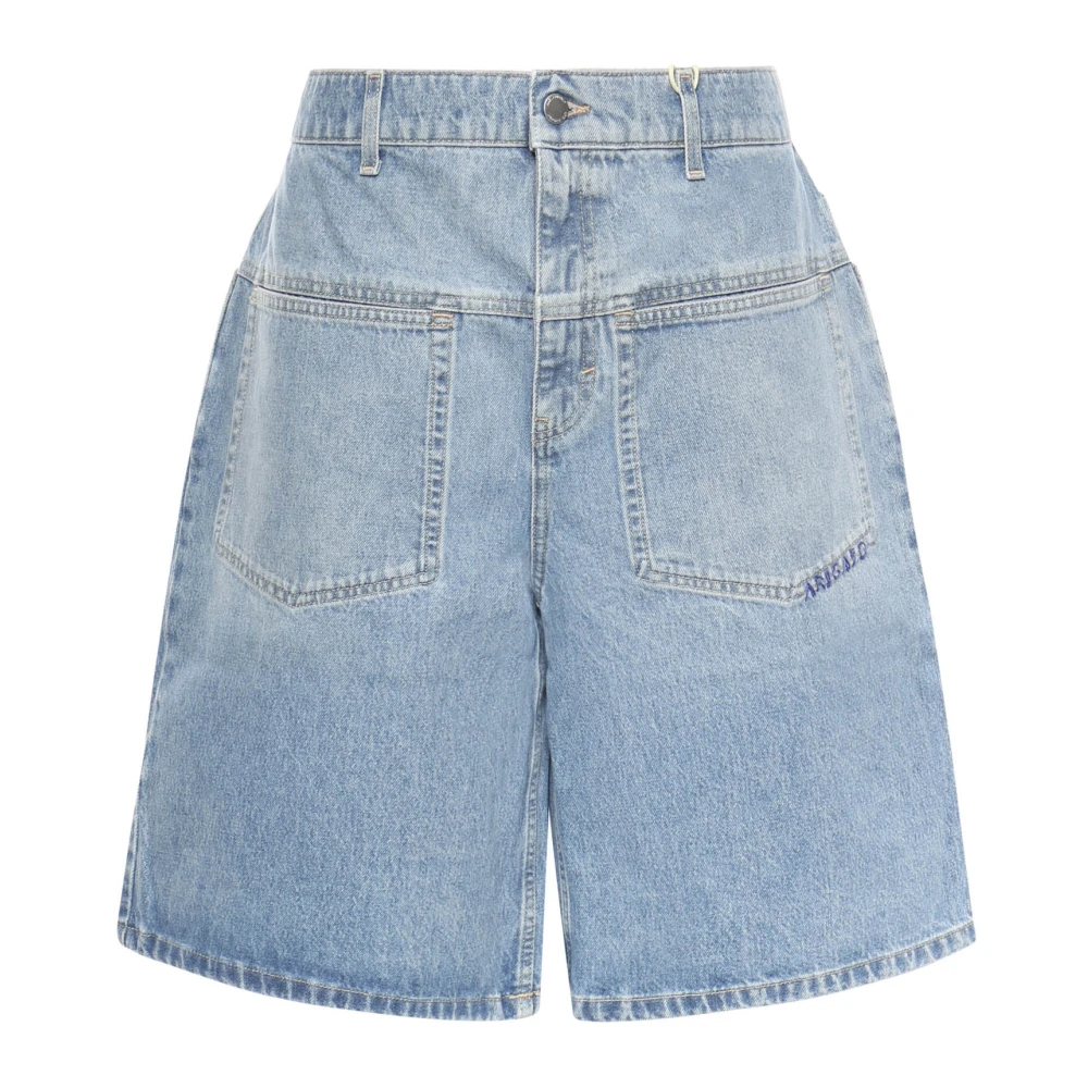 Axel Arigato Men's Blue Denim Shorts, W32, Invert Denim Shorts