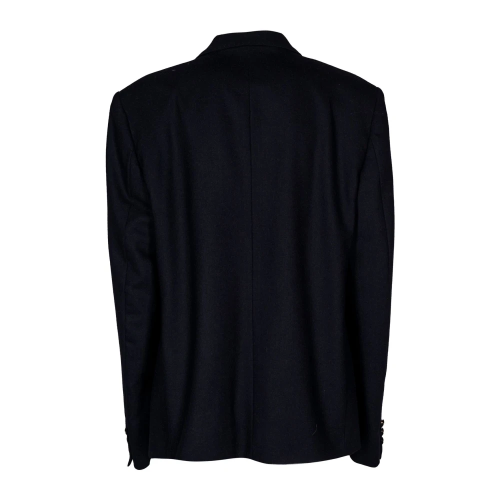 Mauro Grifoni Wollen Dubbel-Borst Pak Set Black Heren