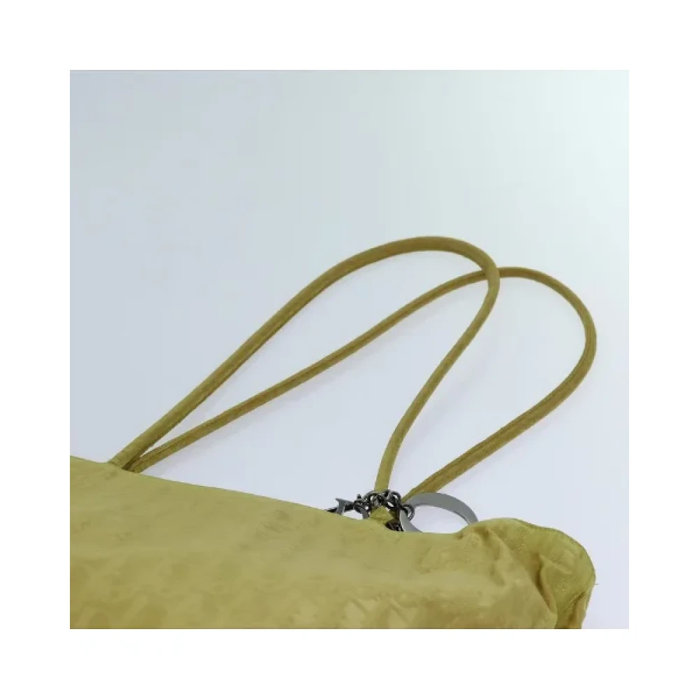 Dior Vintage Pre-owned Nylon dior-bags Yellow Dames