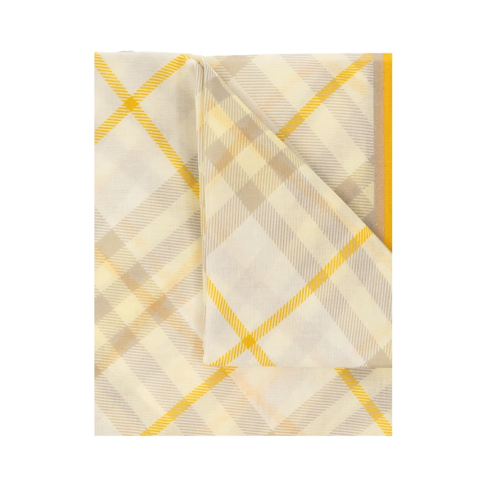 Burberry Geruite sjaal Multicolor Unisex