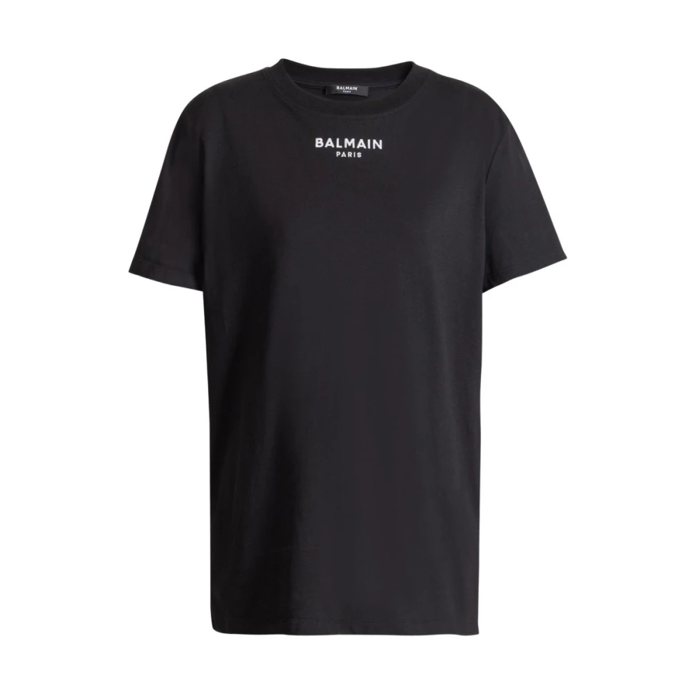 Balmain Black T-Shirts And Polos - Female - T-Shirts - L - Tops