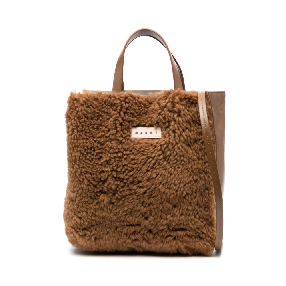 Marni Women's Brown Elegant Handbag Aw23 - Handbags - One Size - Bags