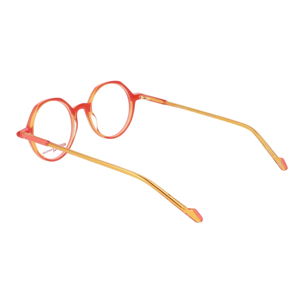 Etnia Barcelona Kleurrijke ronde montuurbril Orange Unisex