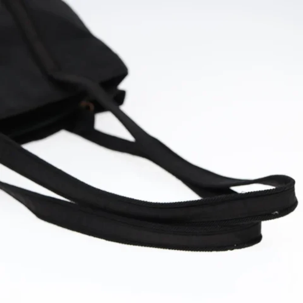 Prada Vintage Pre-owned Leather handbags Gray Dames