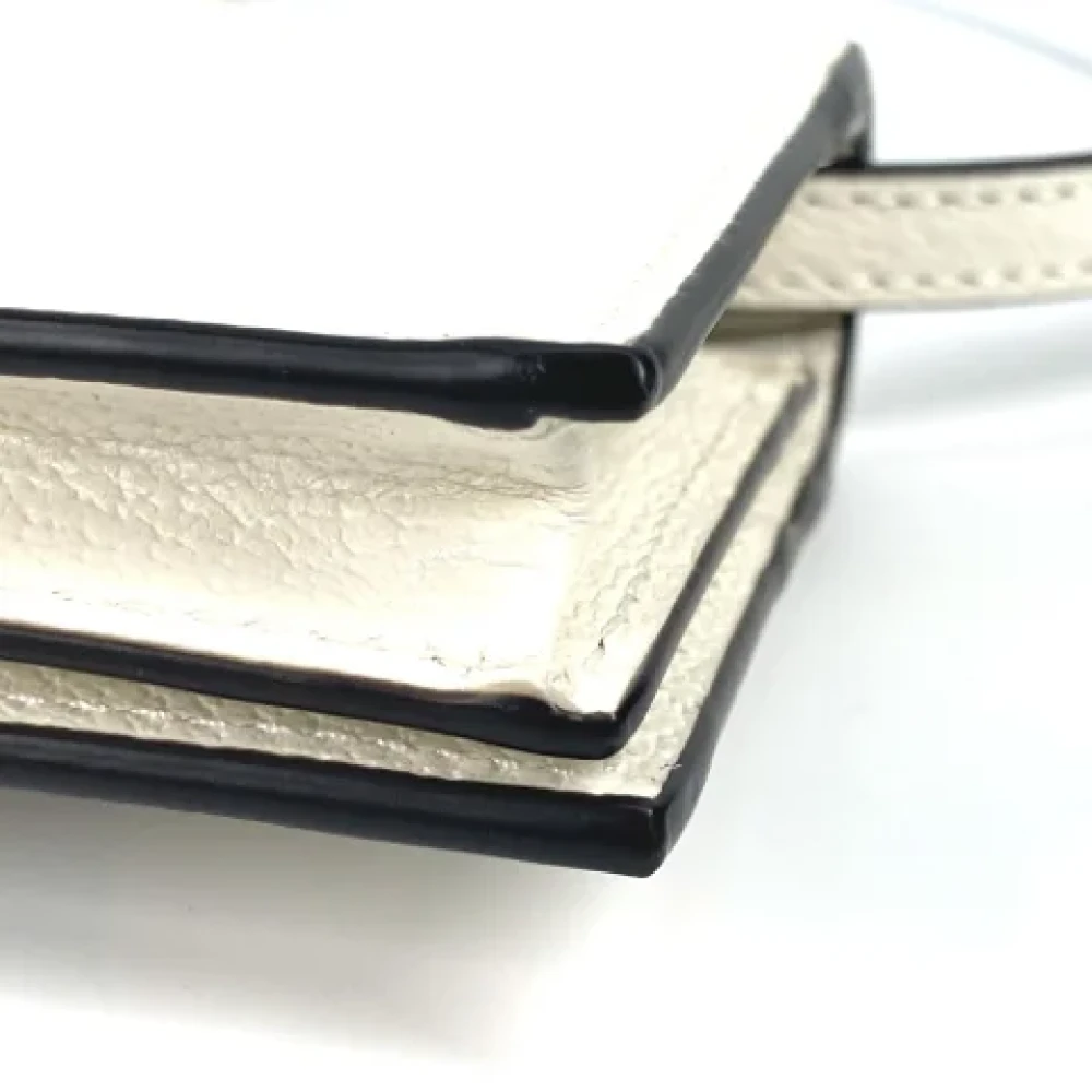 Gucci Vintage Pre-owned Leather wallets White Dames