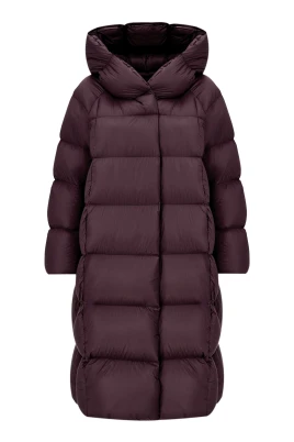 Plum Cloud Puffer Coat