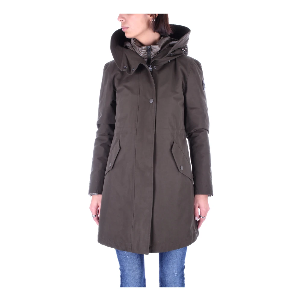 Woolrich - Coats > Parkas - Green - Woolrich - Modalova
