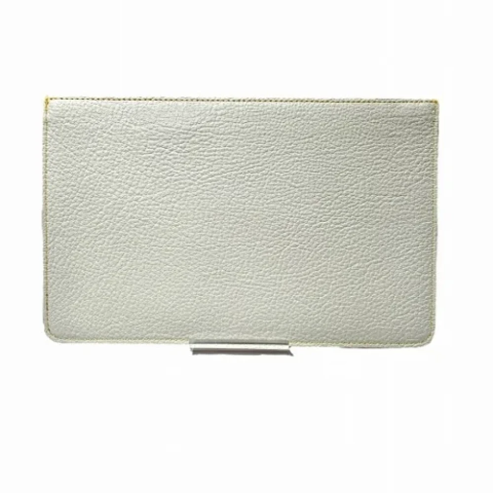 Louis Vuitton Vintage Pre-owned Leather pouches White Dames