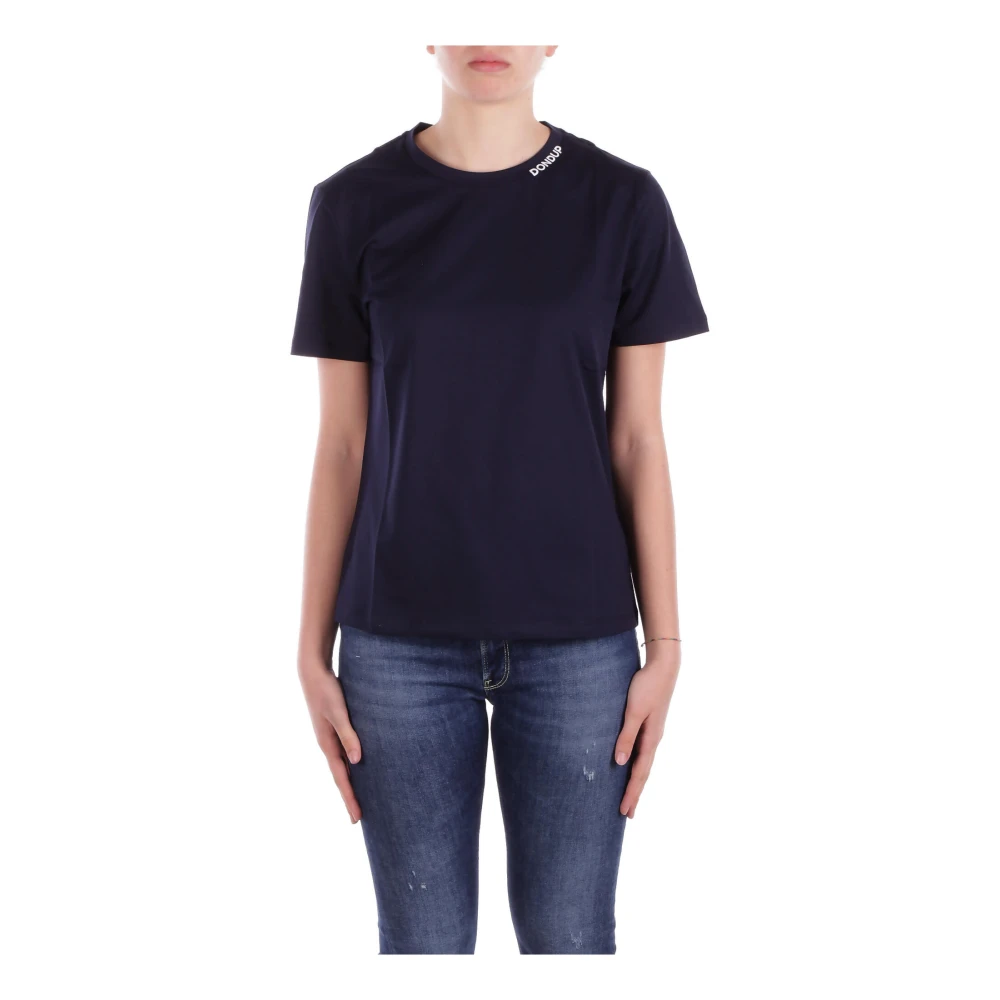 Dondup - Tops > T-Shirts - Blue - Dondup - Modalova