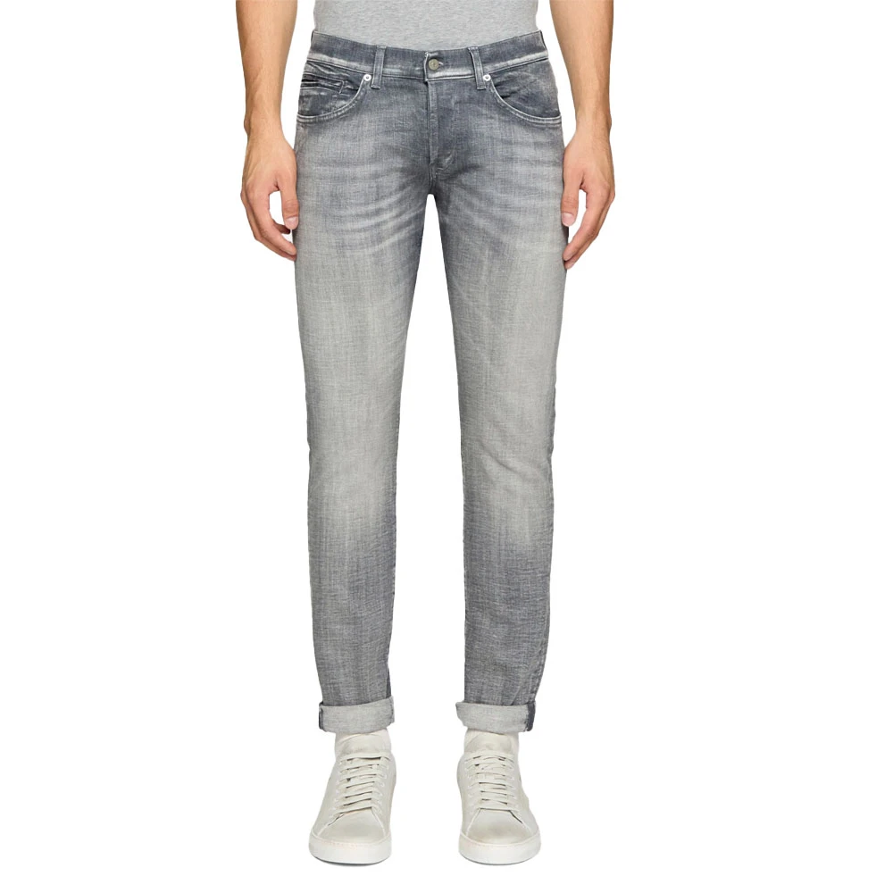 Dondup Skinny Fit George Jeans Gray Heren