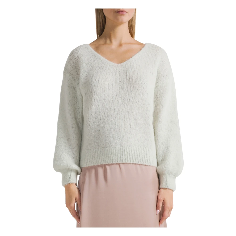 American Dreams Luxe Alpaca Wol Trui Groen Green Dames