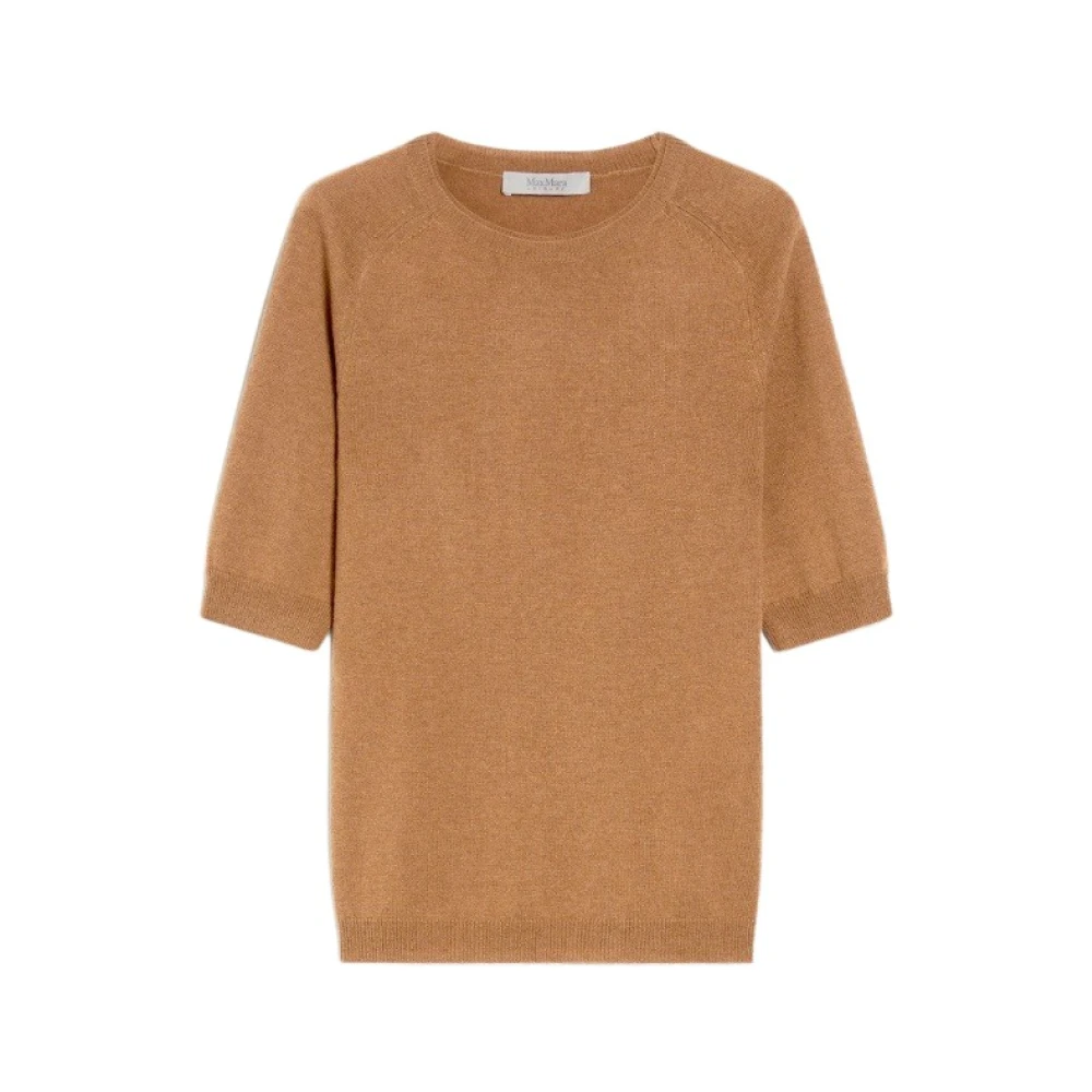 Max Mara Gezellige Wol-Kasjmier Trui Brown Dames