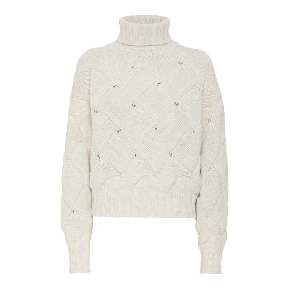 MVP wardrobe Trigger Gebreide Kleding White Dames