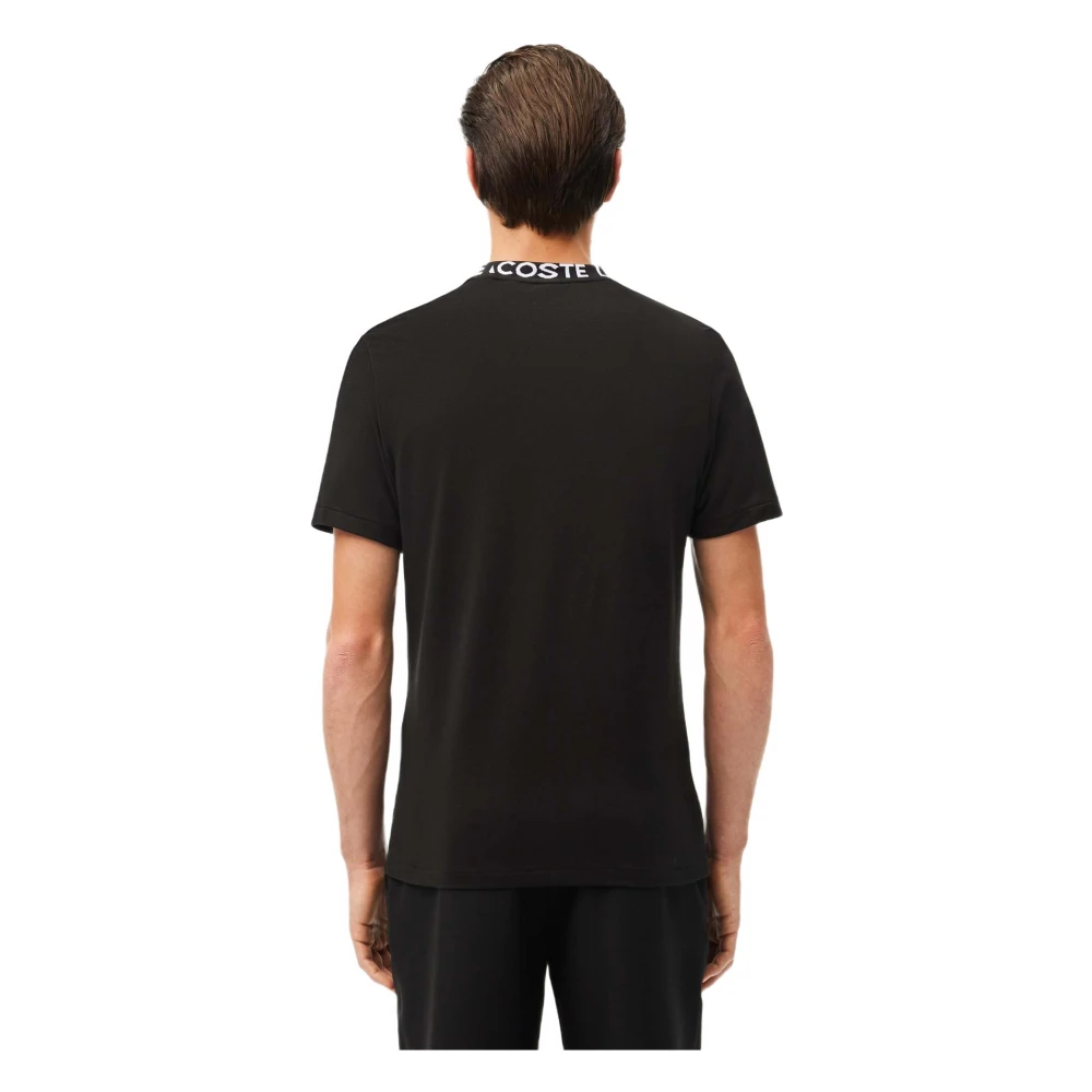 Lacoste Th7488-00-031 T-shirt Black Heren