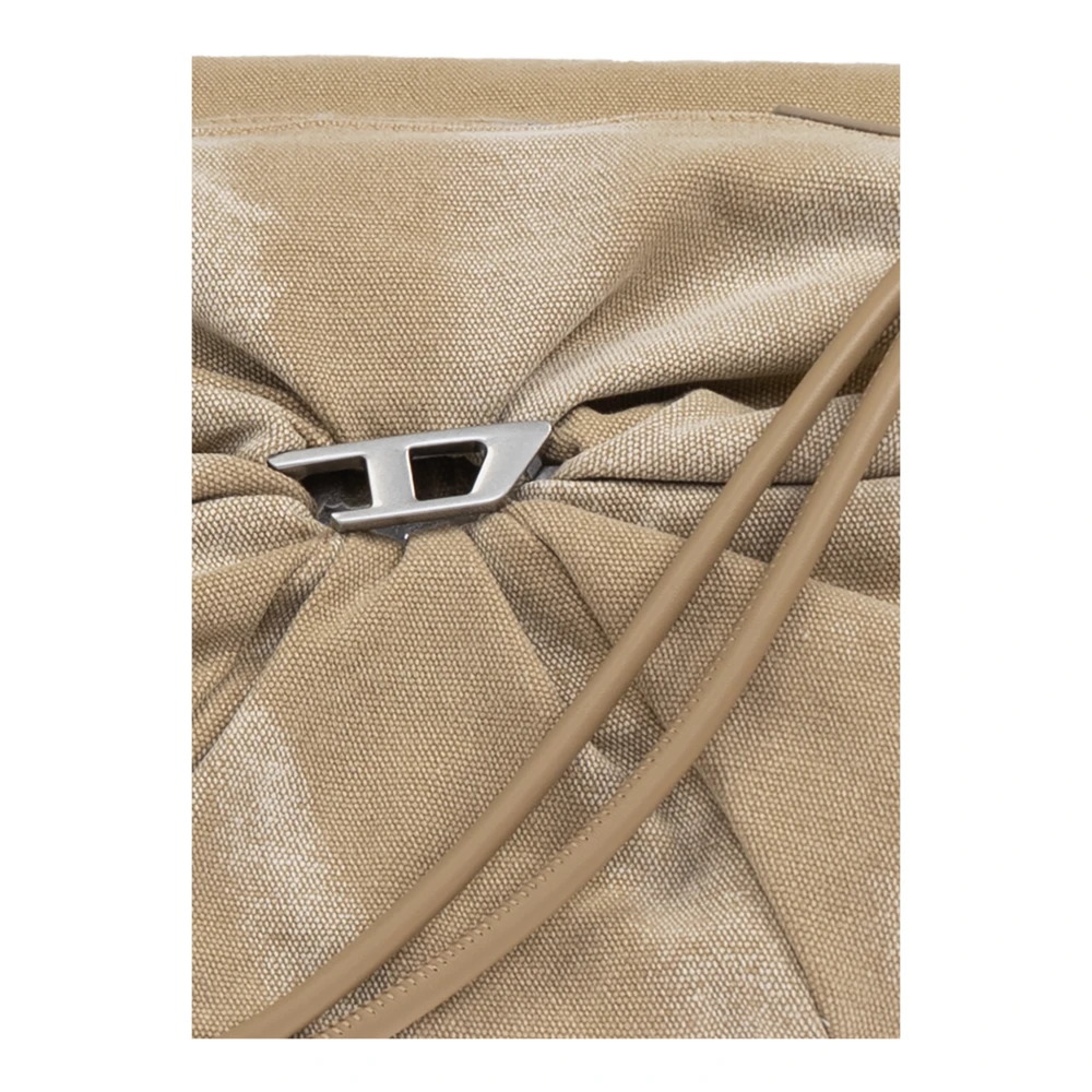 Diesel Schoudertas Scrunch-D Beige Dames