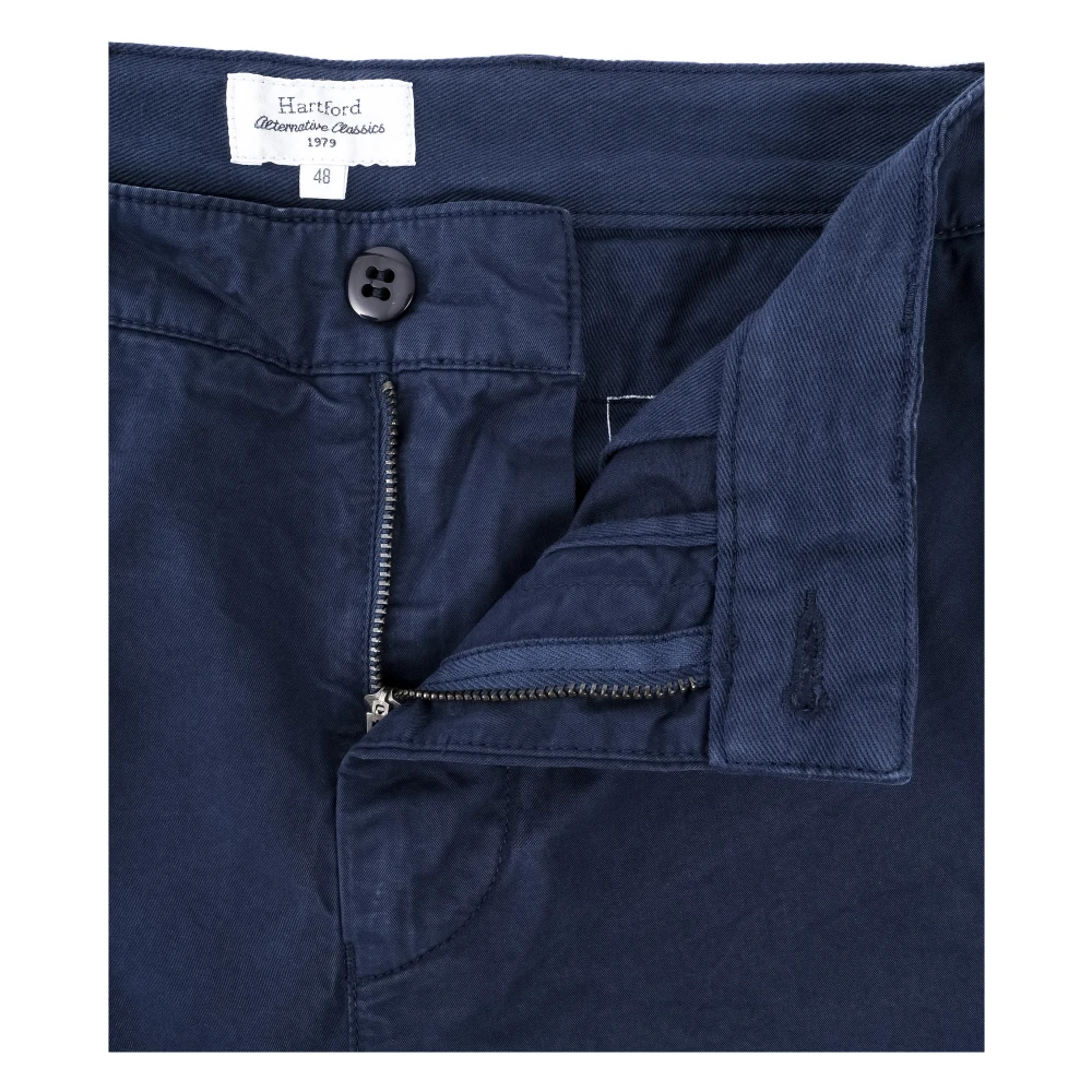 Hartford Casual Shorts Blue Heren
