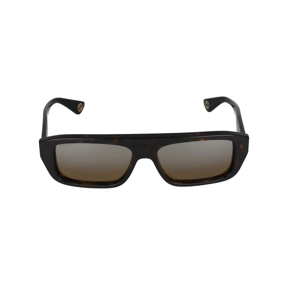 Gucci Men's Silver Havana Sunglasses Gg1617s
