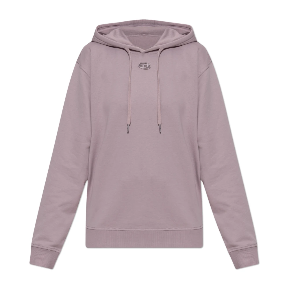 Diesel Damen Violett Sweatshirts & Hoodies, Lila, Sgröße: