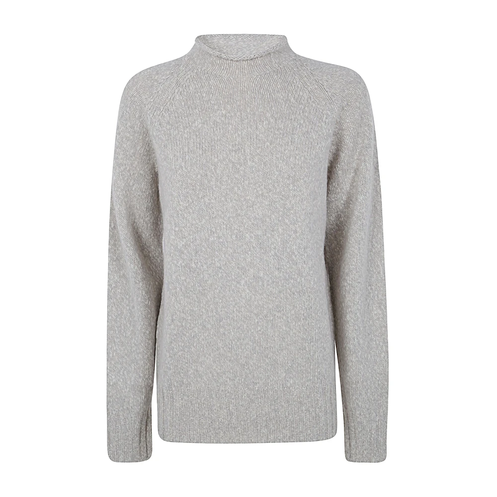 Drumohr Stijlvolle Turtleneck Sweater voor Vrouwen Gray Heren