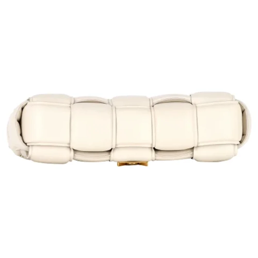 Bottega Veneta Vintage Pre-owned Leather shoulder-bags White Dames