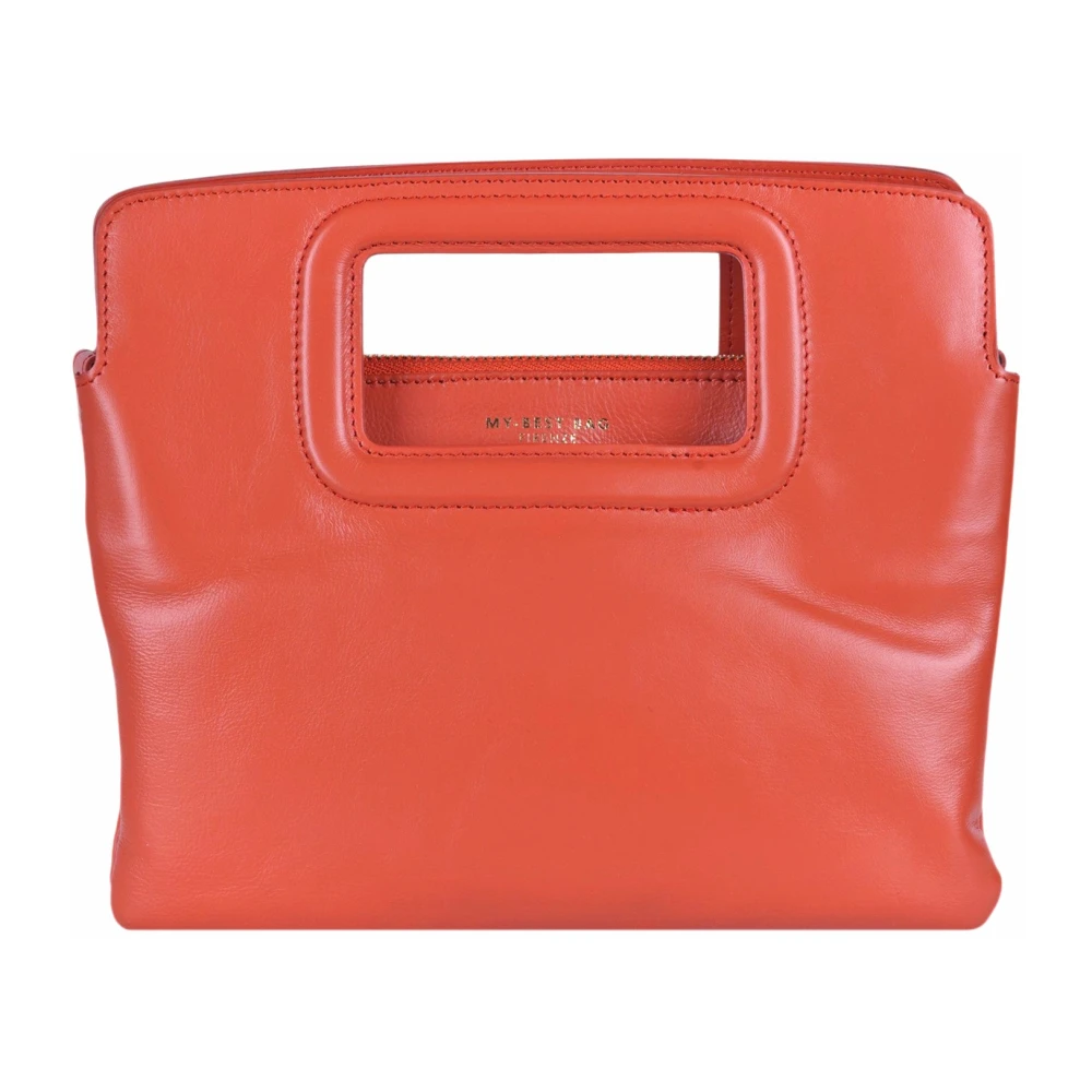 My Best Bags Women's Orange Borsa A Mano Viktoria - Handbags - One Size - Bags