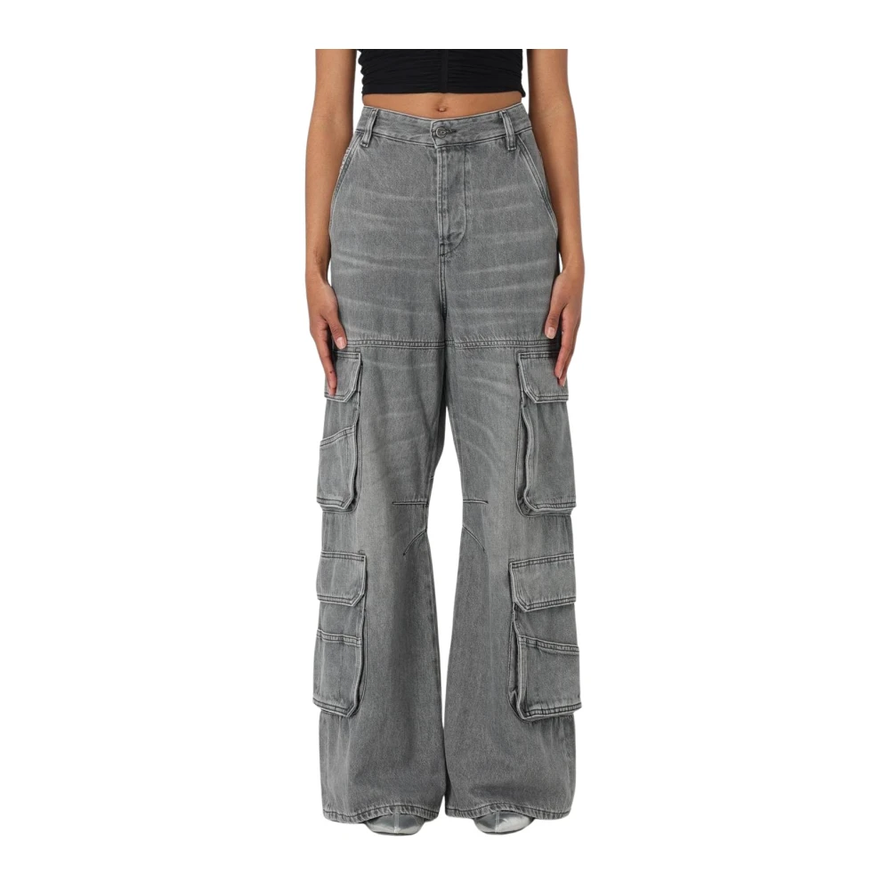 Jeans > Wide Jeans - - Diesel - Modalova